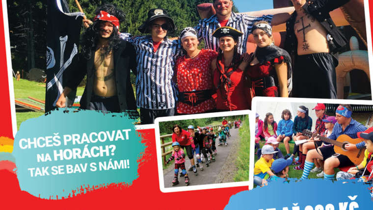Chcete pracovat na horách? Baví Vás práce s dětmi? Přidejte se k nám!