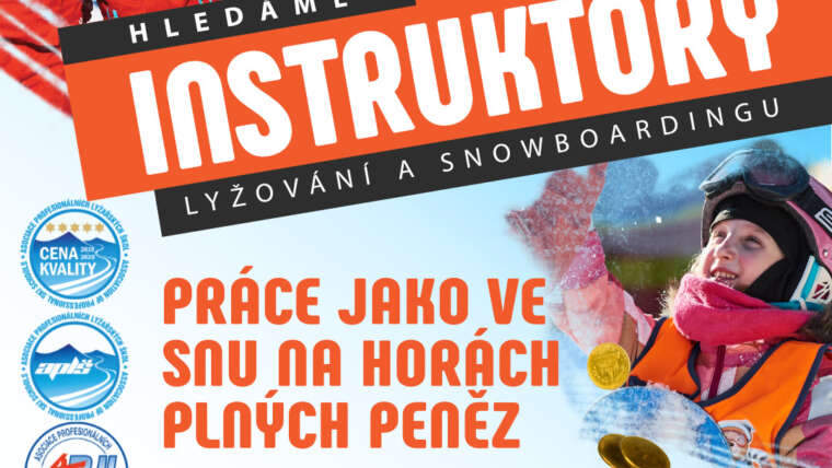 Přidej se k nám. Hledáme instruktory lyžování a snowboardingu