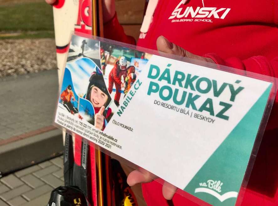 Dárkové poukazy na výuku v SUN ski & board school