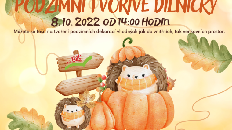 8.10. Podzimní tvořivé dílničky