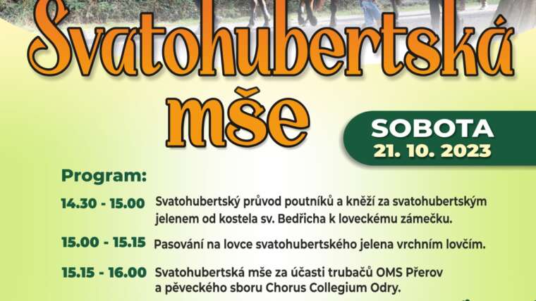 21.10.2023 Svatohubertská mše