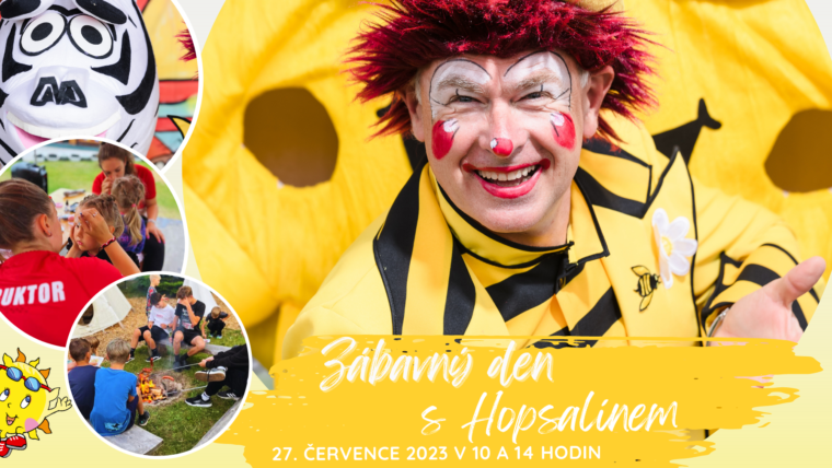 Zábavné odpoledne s Hopsalínem v 10:00 a ve 14:00