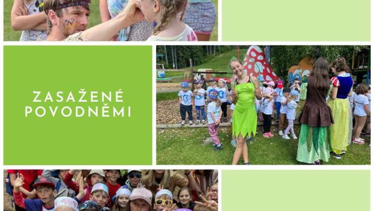 VÝLET ZDARMA PRO ŠKOLKY ZASAŽENÉ POVODNĚMI