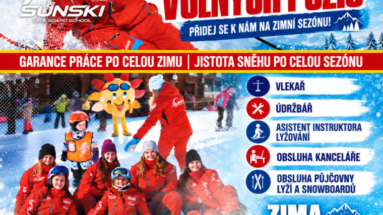 ZIMA NA BÍLÉ STARTUJE. BUĎ U TOHO! ❄️⛷️🏂